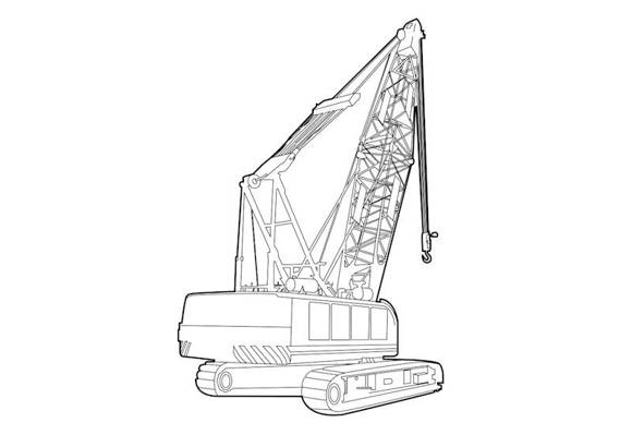 Tracked Crane